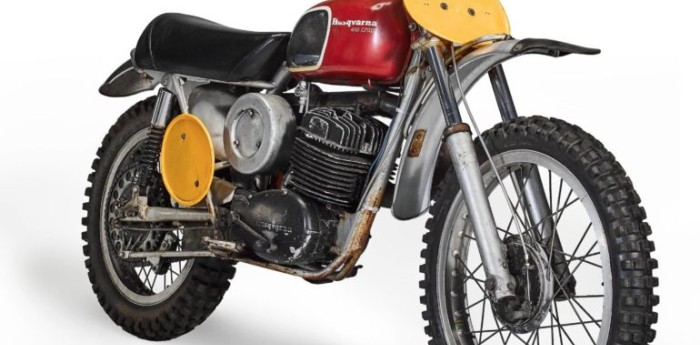 Subastan la Husqvarna que perteneció a Steve McQueen