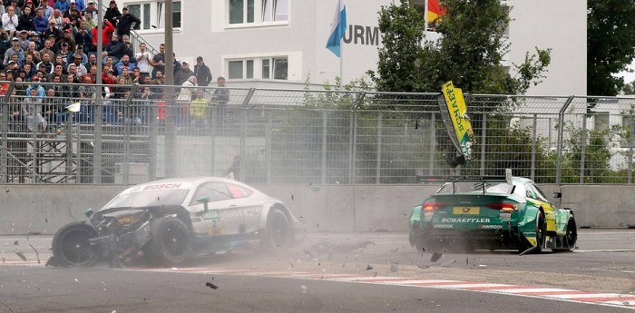 Dos al hospital en el DTM