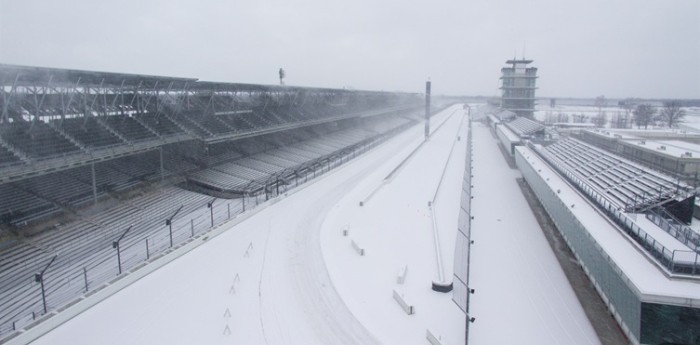 Indianápolis bajo nieve por el temporal