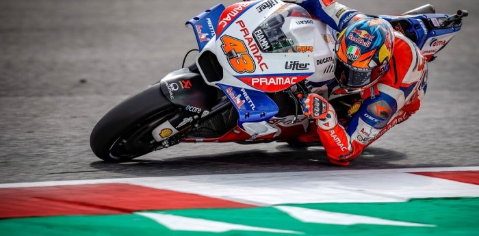 Jack Miller pone a Ducati al frente en Misano 