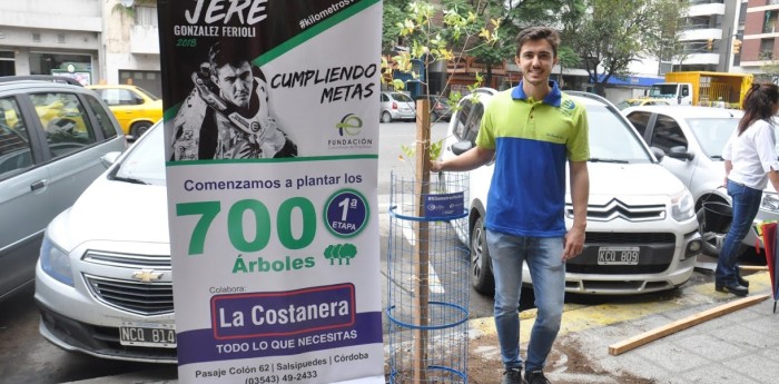 Kilómetros Verdes: González Ferioli lidera campaña de forestación