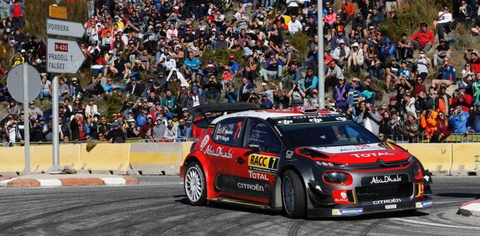 Kris Meeke volvió al triunfo en España