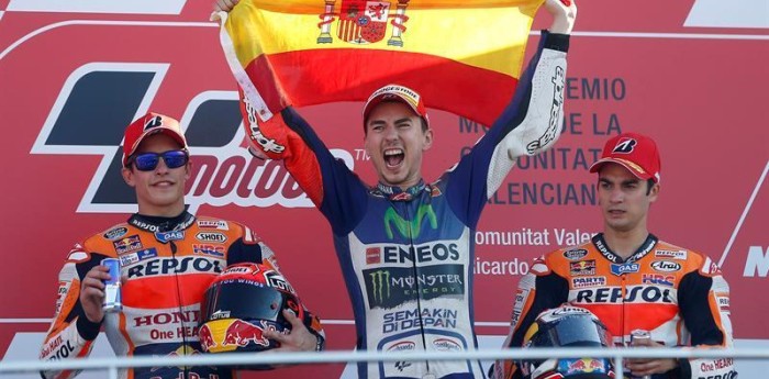 Los números de Jorge Lorenzo