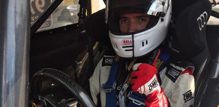 Luciano Martínez, un joven que mira el TC2000 para su futuro