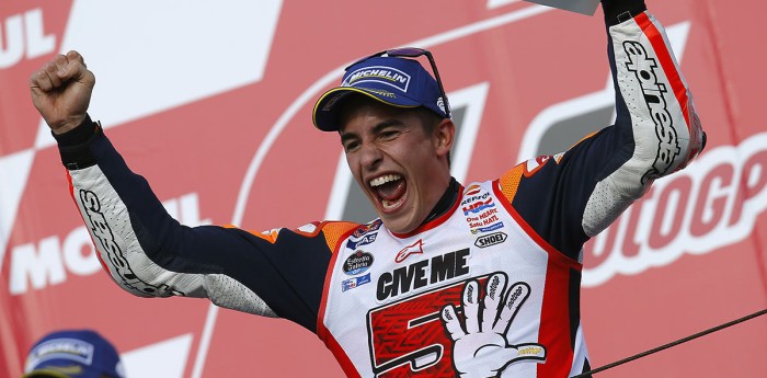 Márquez apostó y ganó