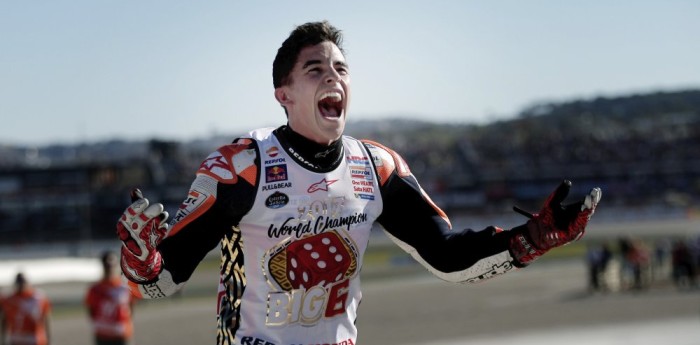 Márquez entre los grandes