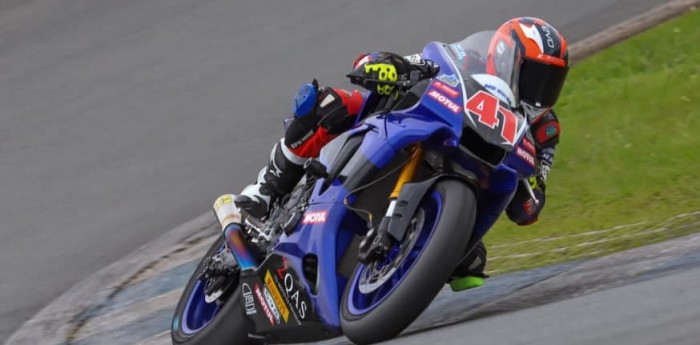   En su debut con Yamaha, Maxi Gerardo clasificó 2do. en Curitiba