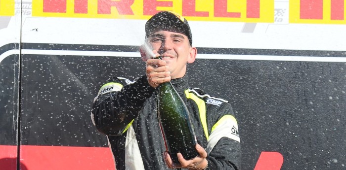 Luigi Melli ganó "la carrera" del Turismo Pista en la clase dos