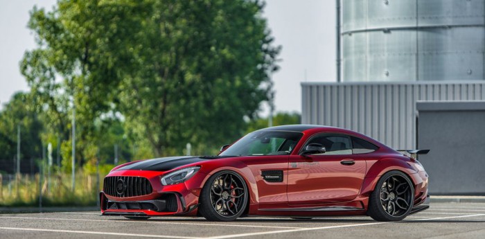 Mercedes- AMG GT  con un diseño fabuloso