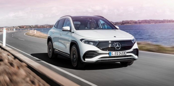 Mercedes presentó un nuevo SUV compacto y eléctrico