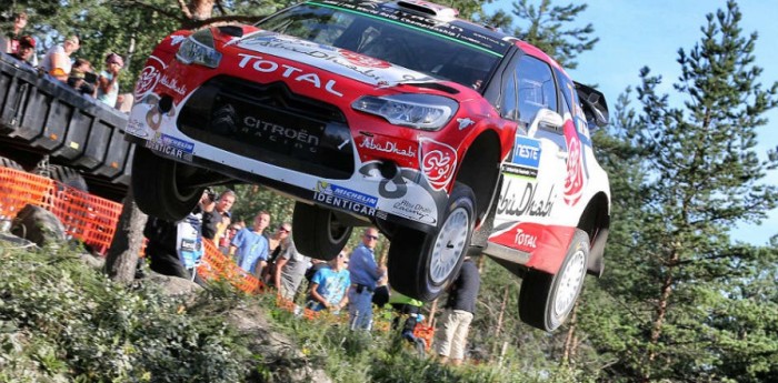 Meeke vuela en Finlandia