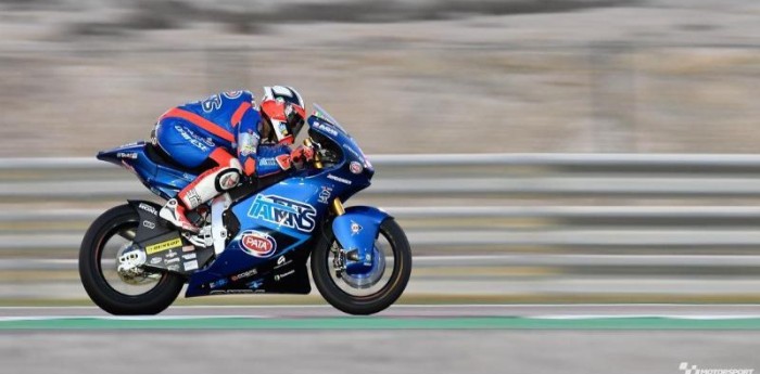 Moto2: Pasini es el más rápido en las prácticas del viernes