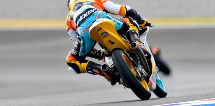 Moto3: Rodrigo larga en primera fila detrás de Arbolino y Bezzecchi