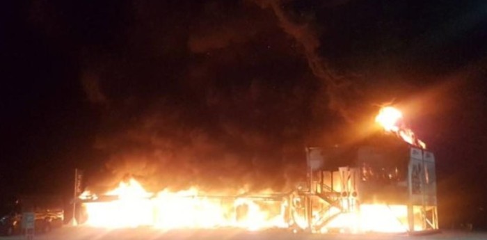 Un incendio destruyó una categoría: la incipiente Moto E