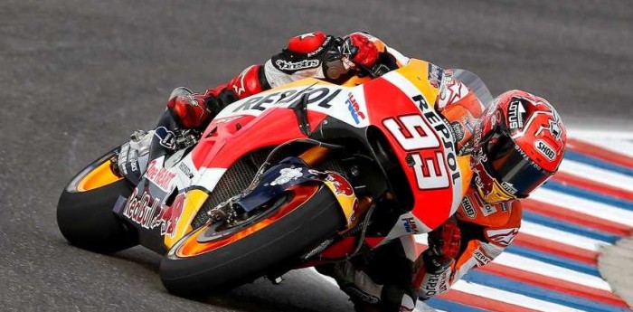 Márquez dominó antes de clasificar