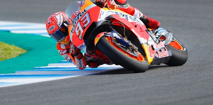 MotoGP: Márquez gana en Jerez mientras sus rivales se la pegan