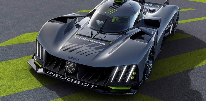 Peugeot sorprendió con su hypercar 9X8