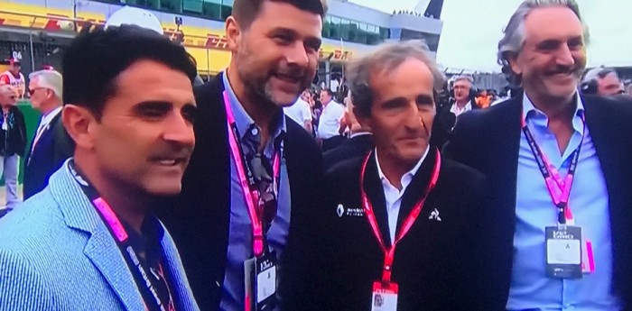 Mauricio Pochettino, una de las estrellas de Silverstone