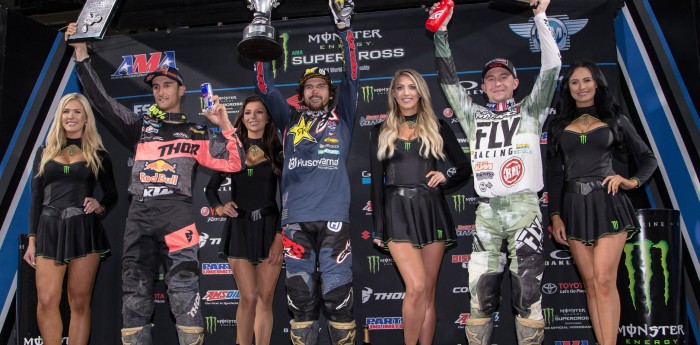 AMA Supercross: victoria de punta a punta para Jason Anderson en San Diego