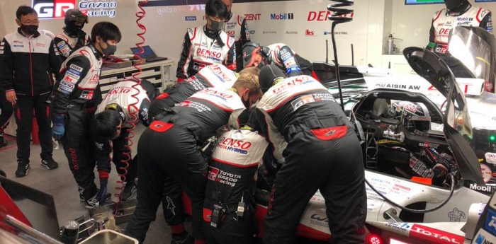 Problemas para el Toyota N°7 de López en Le Mans