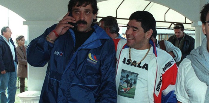 El día que Maradona giró con Gabriel Raies