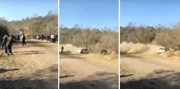 Dramáticas imágenes: accidente en el rally de Tucumán