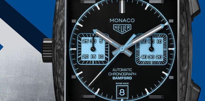 TAG Heuer se asocia con Bamford Watch Department