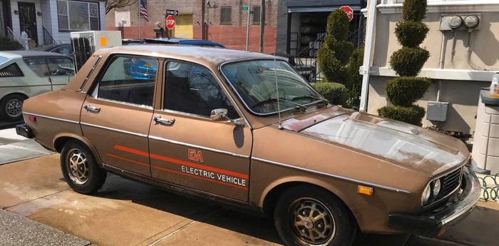 Un Renault 12 eléctrico