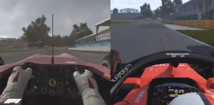 La comparativa del juego de F1 en 2010 y 2019