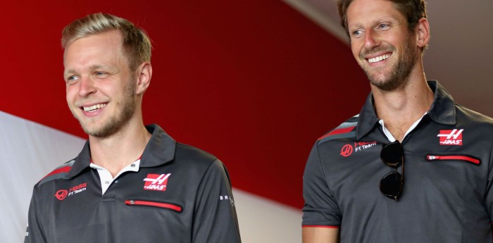 Grosjean y Magnussen probarán un auto de Nascar 