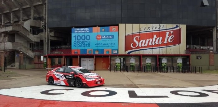 Súper TC2000, de la mano del fútbol con Colón y Unión