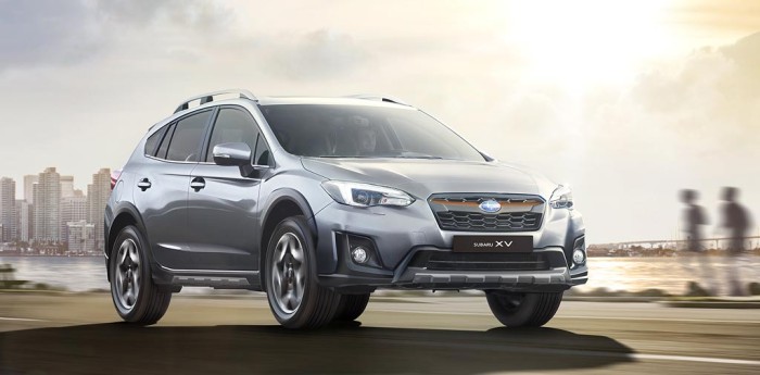 Así es la nueva Subaru XV 2018 recién llegada de Japón