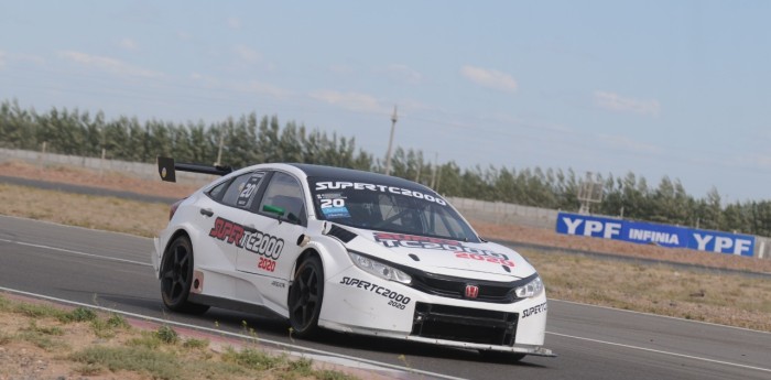 Un campeón manejó el auto del 2020