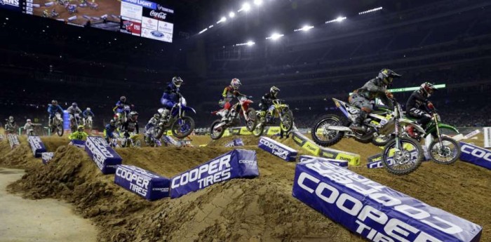 Supercross en Houston: Jason Anderson se lleva la victoria en la segunda fecha