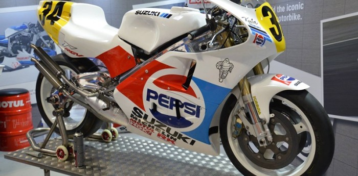 La Suzuki RGV500 de Kevin Schwantz fue restaurada en Inglaterra