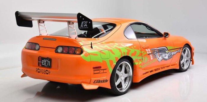 Toyota Supra original de "Rápido y Furioso" 