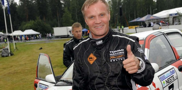 Tommi Makinen se accidentó probando el Toyota Yaris