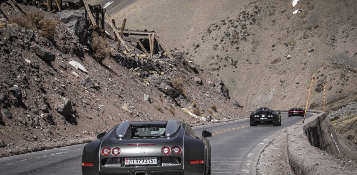 Última etapa Bugatti Grand Tour Chile-Argentina 2017