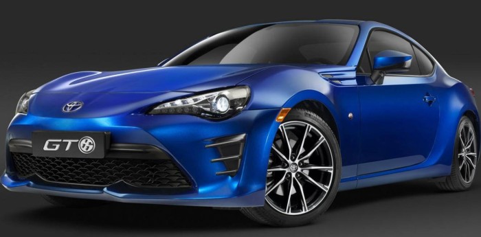 Toyota presentó el 86 renovado para Nueva York