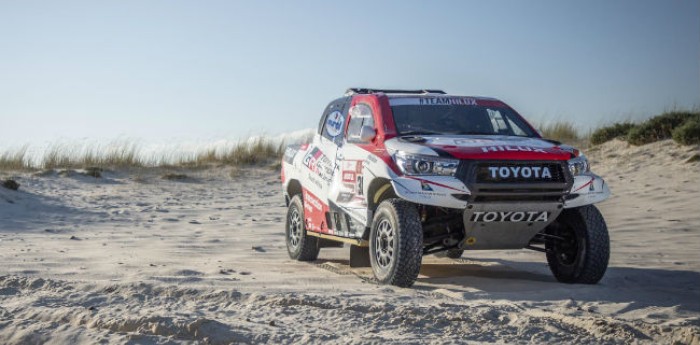 Toyota confirmó tres Hilux y sus tripulaciones para el Dakar 2019