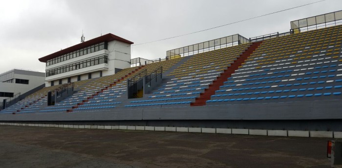 Las tribunas Fangio, Froilan y Gálvez