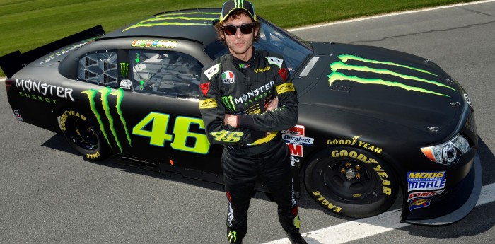 ¿NASCAR en el futuro de Valentino Rossi? 