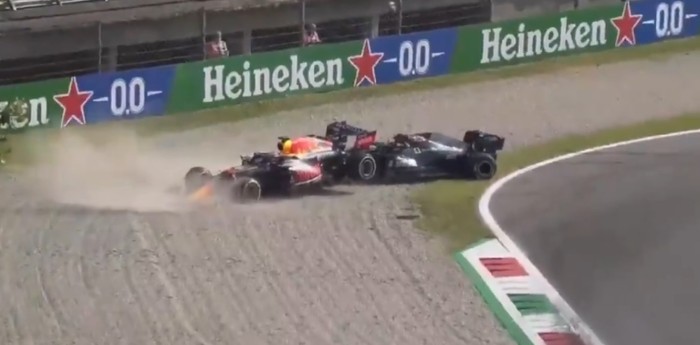 Hamilton – Verstappen y un incidente que los dejó con las manos vacías