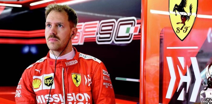 Vettel se bajó de su auto y ayudó a una persona en silla de ruedas