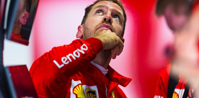 Vettel fue el más rápido pero con problemas