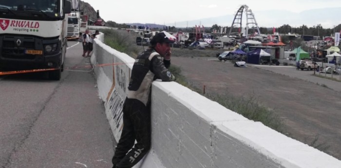 Villagra rompió la caja de cambios y abandonó