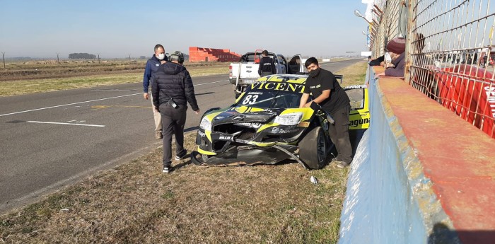 Fuerte golpe de Aldrighetti en el comienzo del domingo