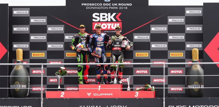 WorldSBK: sorpresivo doblete de Van der Mark en Donington Park