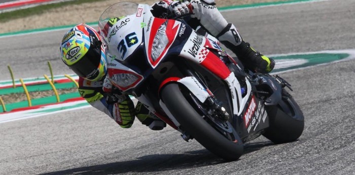 WorldSuperbike: Tati Mercado quinto en la FP1 de Donington Park